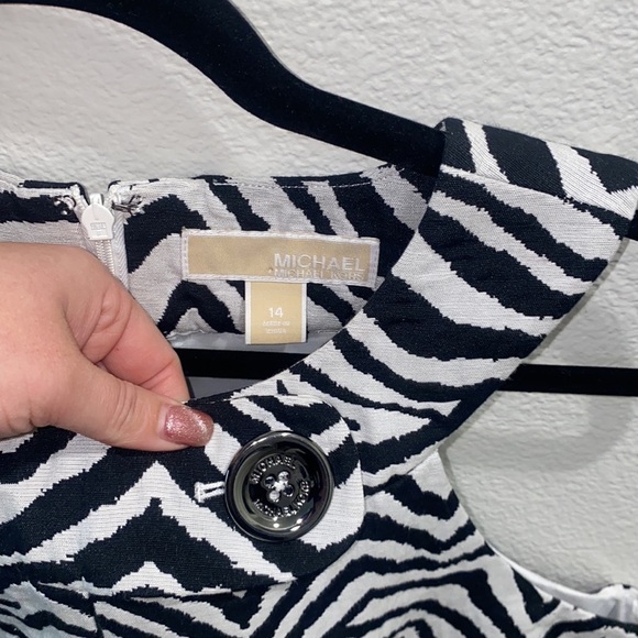 Michael Kors Zebra Halter Dress - Picture 2 of 6